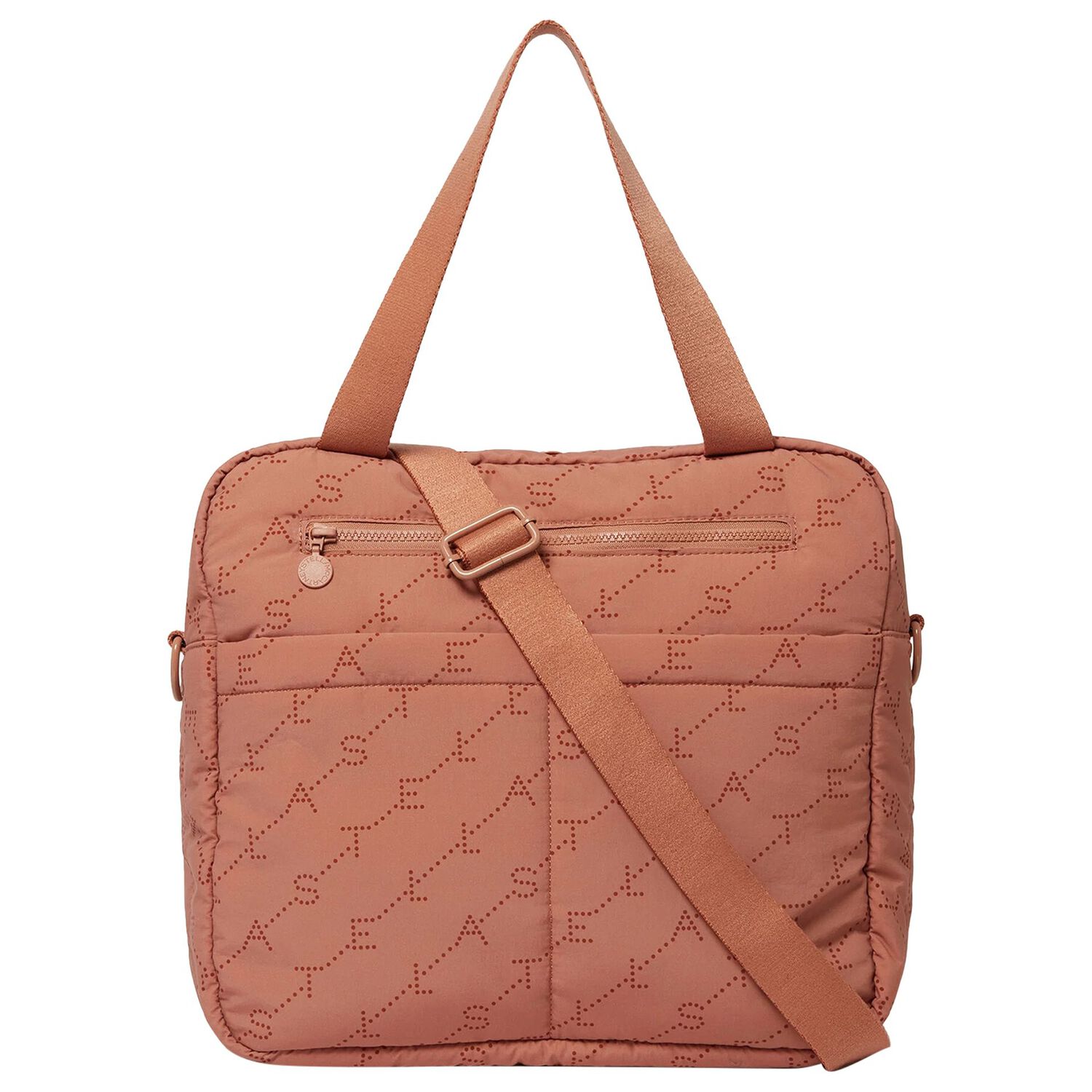 Beige Logo Baby Changing Bag, 1, hi-res