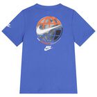Boys Blue Logo T-Shirt, 1, hi-res
