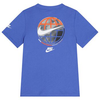 Boys Blue Logo T-Shirt