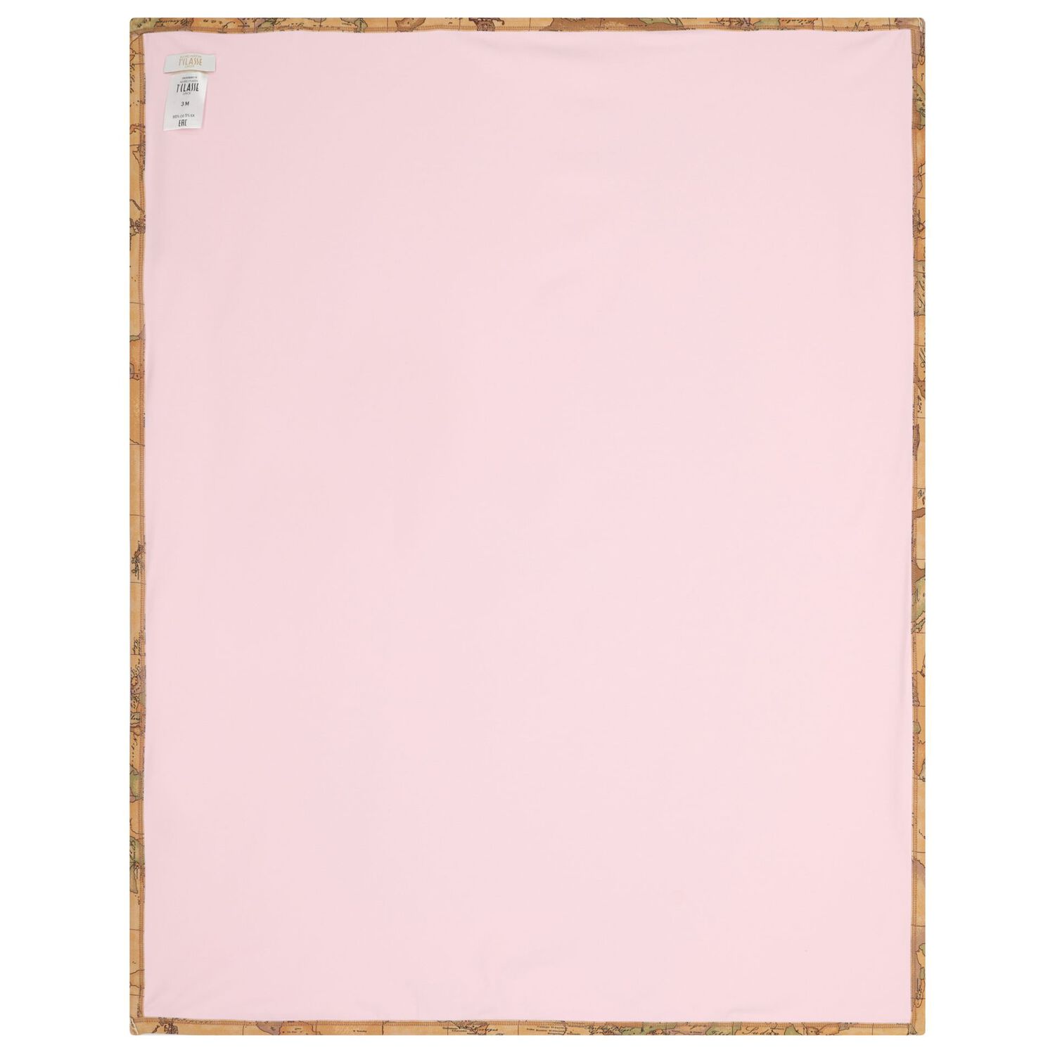 طقم هدايا للأطفال بطبعة خريطة باللون الوردي والبيج للبنات , 2, hi-res