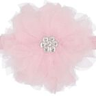 Baby Girls Pink Tulle Flower Headband, 1, hi-res
