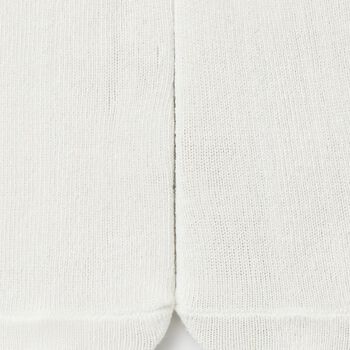 Baby Girls Ivory Ruffle Knitted Socks