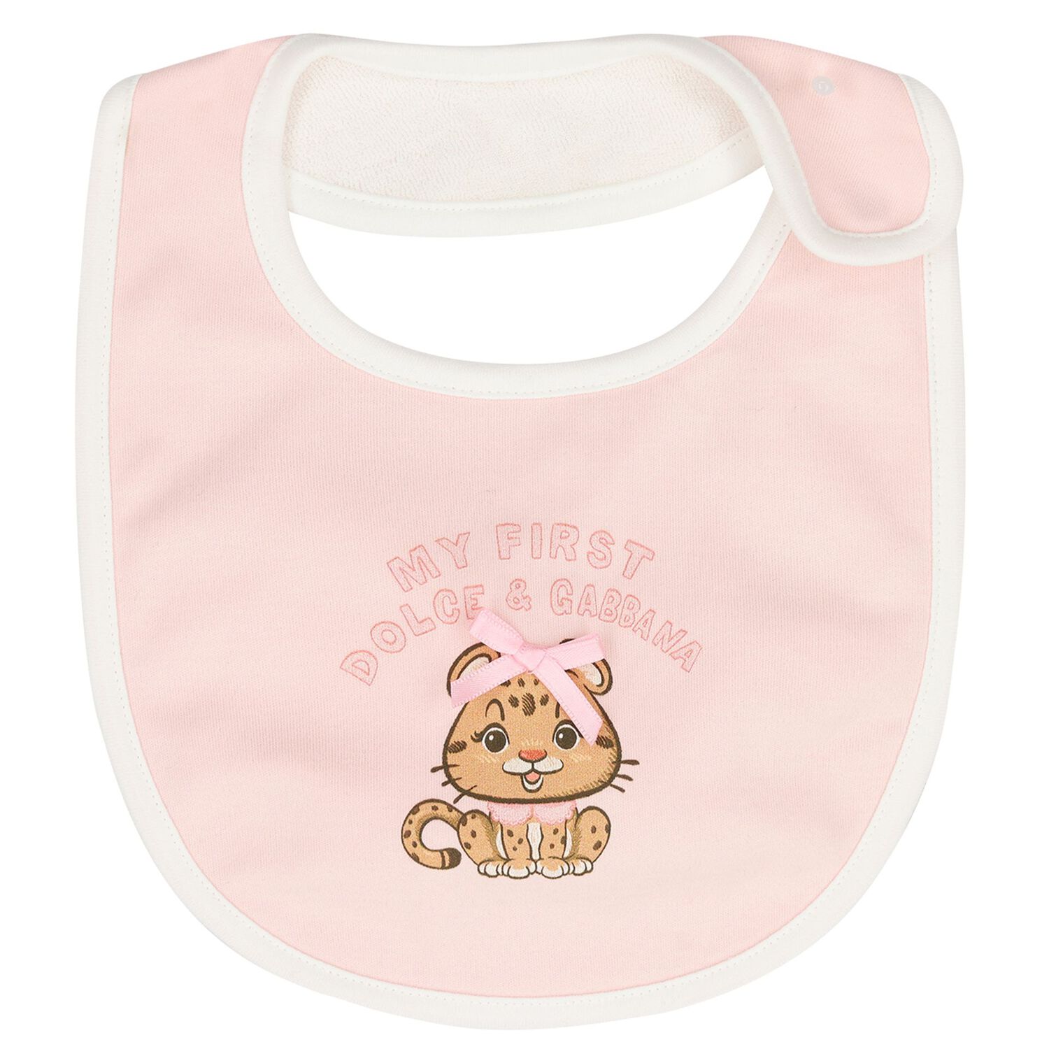 Baby Girls Pink & White Logo Babygrow Gift Set , 1, hi-res