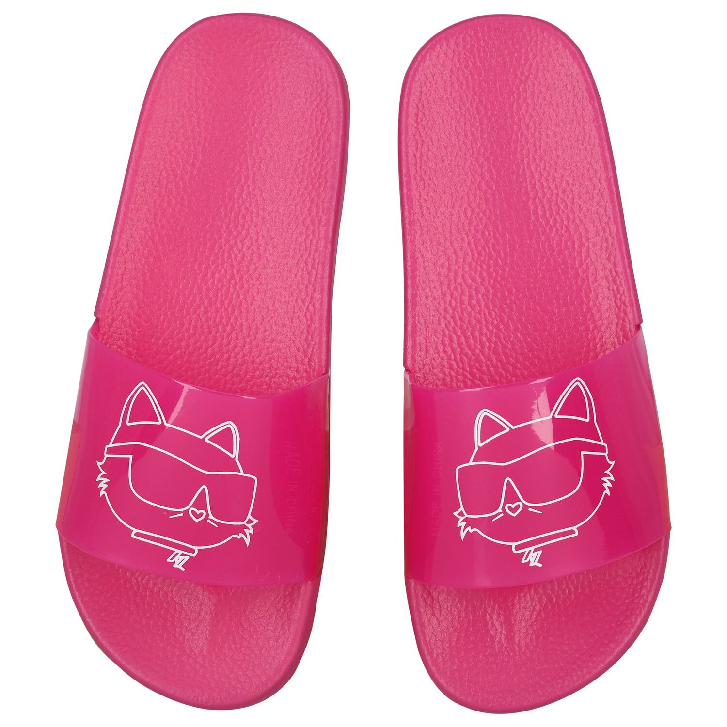 Girls Pink Choupette Sliders, 1, hi-res image number null