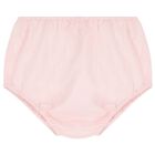 طقم بنات فستان تول باللون الوردي, 1, hi-res