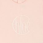 Younger Girls Pink Logo T-Shirt, 1, hi-res