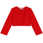 Younger Girls White & Red Floral Leggings Set, 1, hi-res