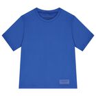 Blue Logo Softskin T-Shirt, 3, hi-res