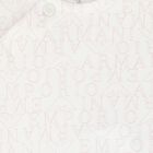 طقم أفرول  بنات باللون  الأبيض والوردي , 1, hi-res