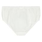 طقم فستان من الدانتيل باللون الابيض للفتيات الصغيرات, 1, hi-res