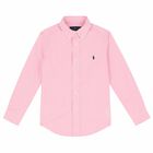 Boys Pink & White Logo Shirt, 2, hi-res