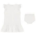 Baby Girls Ivory Dress Set, 1, hi-res