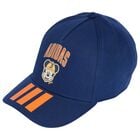 Boys Navy Blue Disney Logo Cap, 1, hi-res