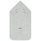 Grey Knit Baby Nest, 2, hi-res