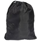 Black Trefoil Logo Gym Sack, 1, hi-res