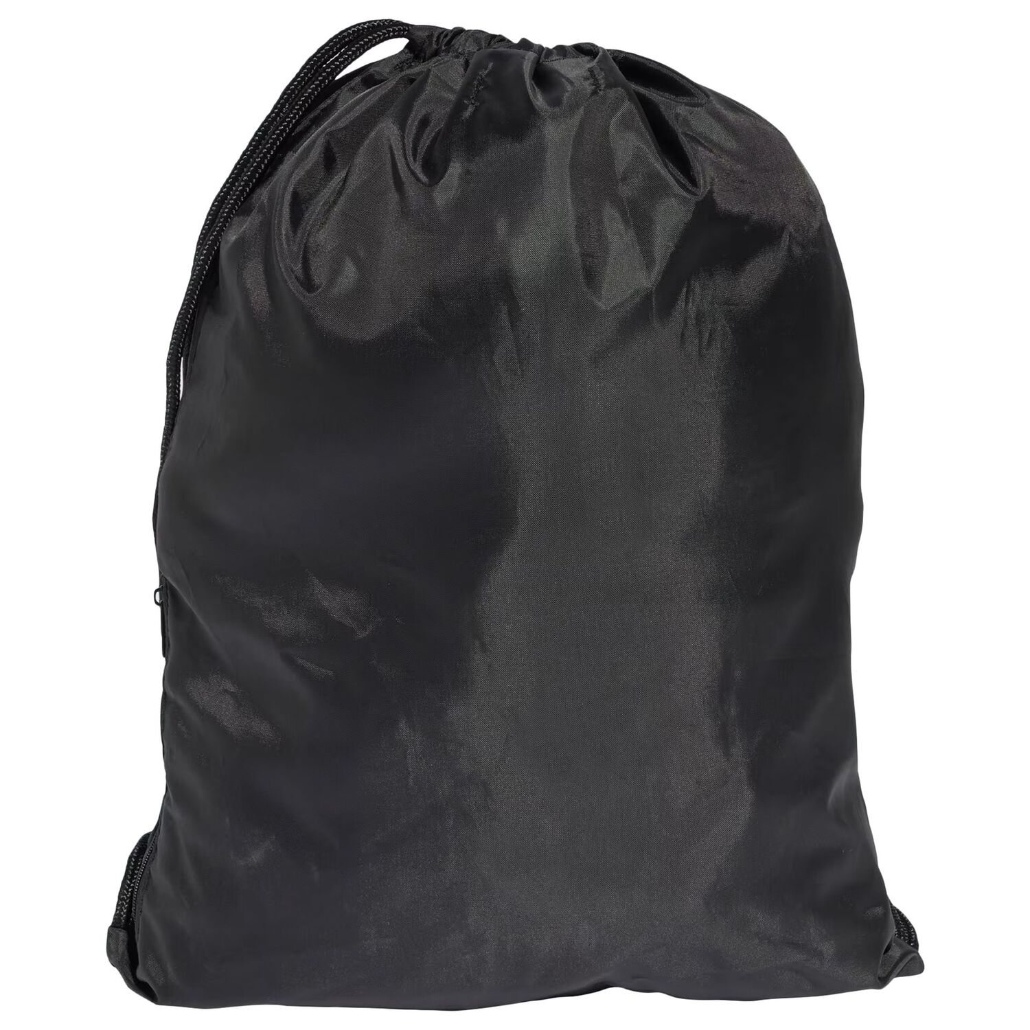 Black Trefoil Logo Gym Sack, 1, hi-res