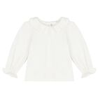 طقم بنات تنورة بطبعة خروف باللون العاجي , 1, hi-res