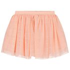 Girls Pink Tulle Skirt, 2, hi-res