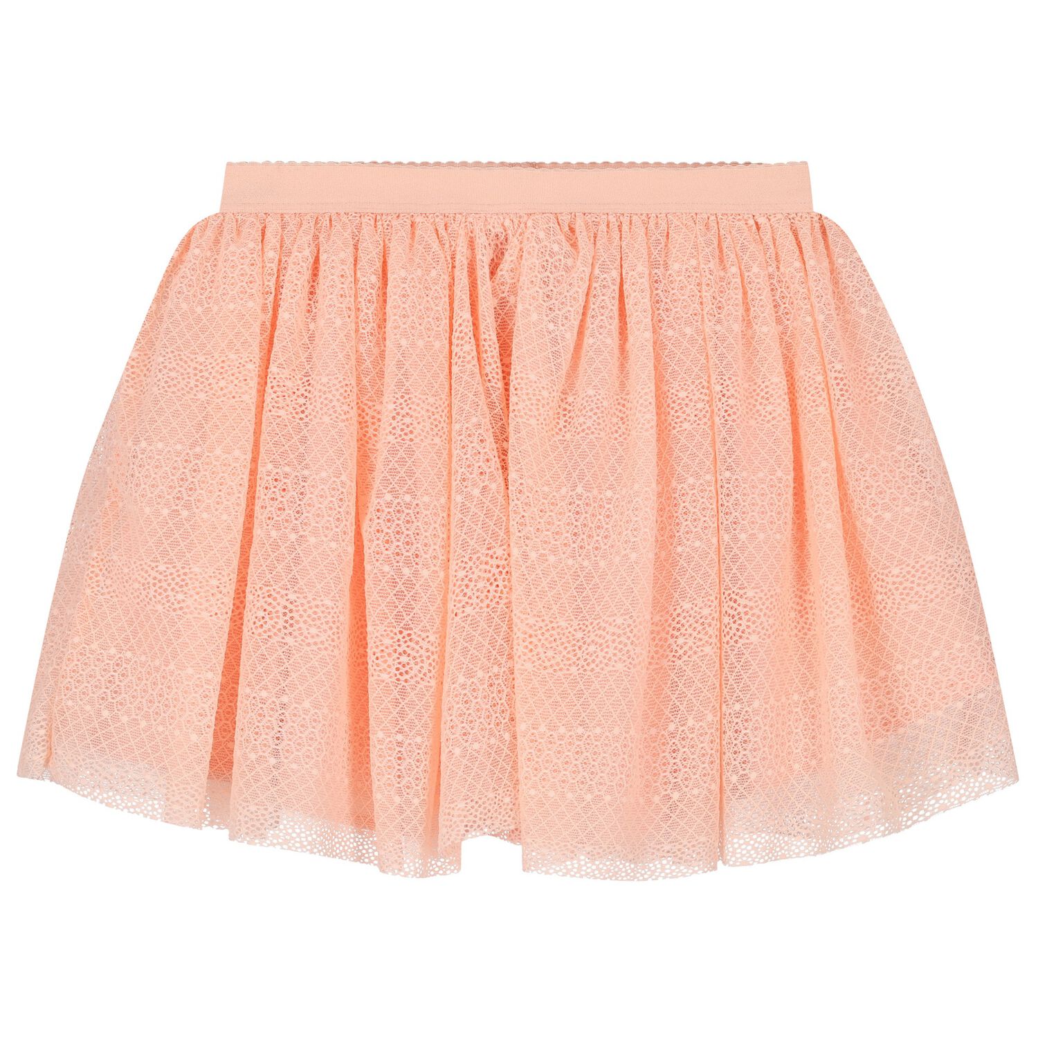 Girls Pink Tulle Skirt, 2, hi-res