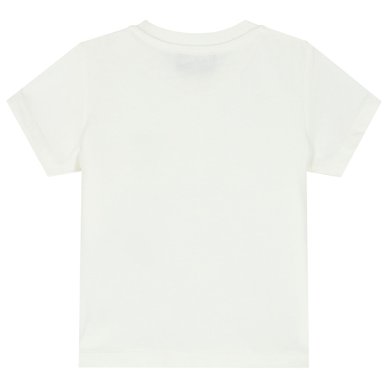 White Teddy Bear Logo T-Shirt, 1, hi-res