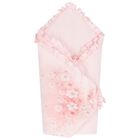 Girls Pink Flower Baby Nest, 1, hi-res