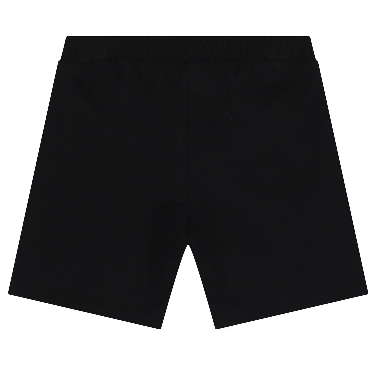 Black Teddy Bear Logo Shorts, 2, hi-res
