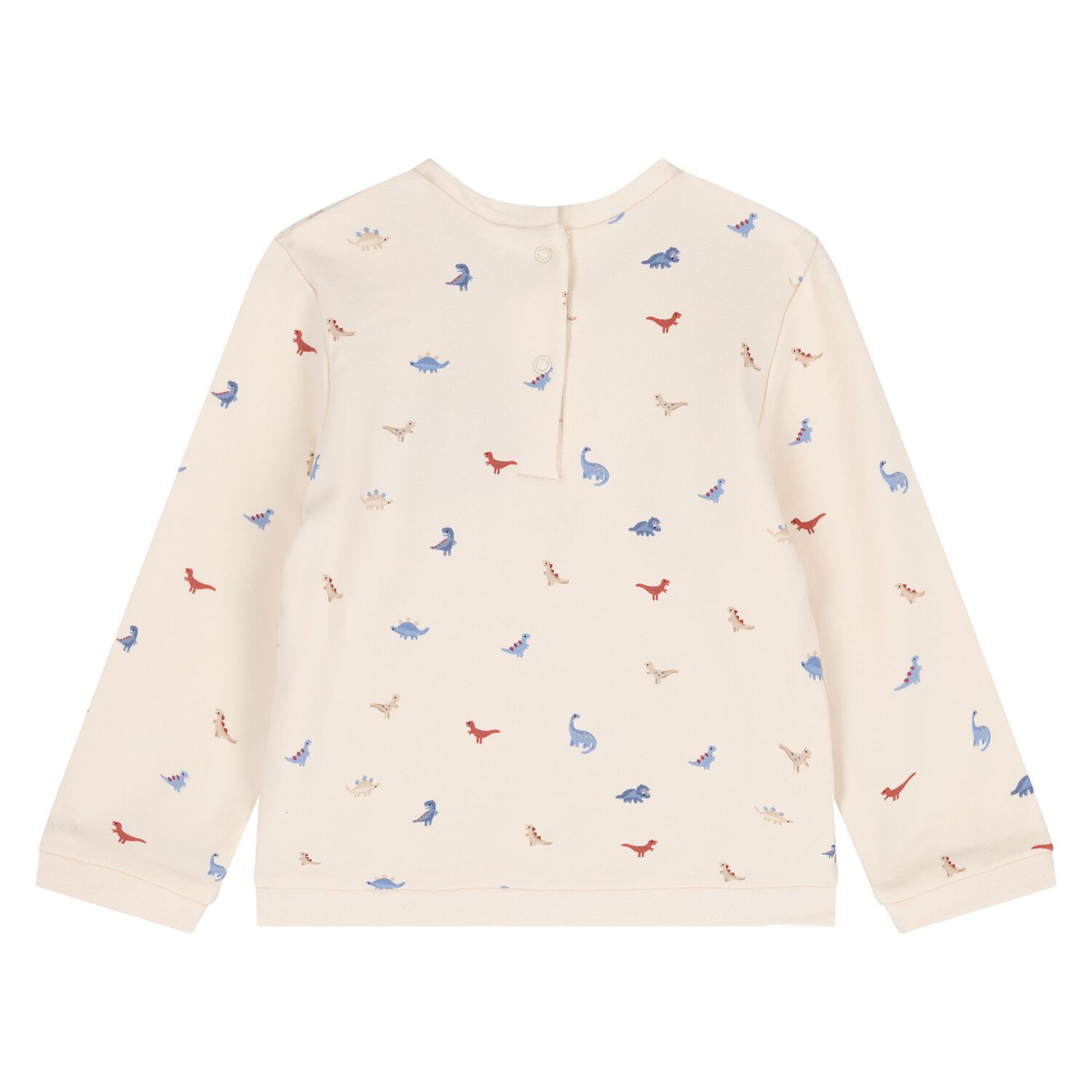 بدله رياضيه للاولاد باللون العاجى والازرق ( 2 قطعه ), 2, hi-res