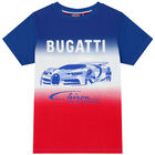 تيشيرت بالشعار باللون الازرق والابيض والاحمر للاولاد, 1, hi-res