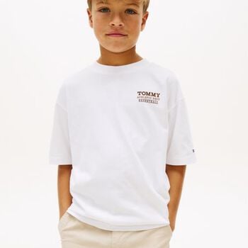 Boys White Logo T-Shirt