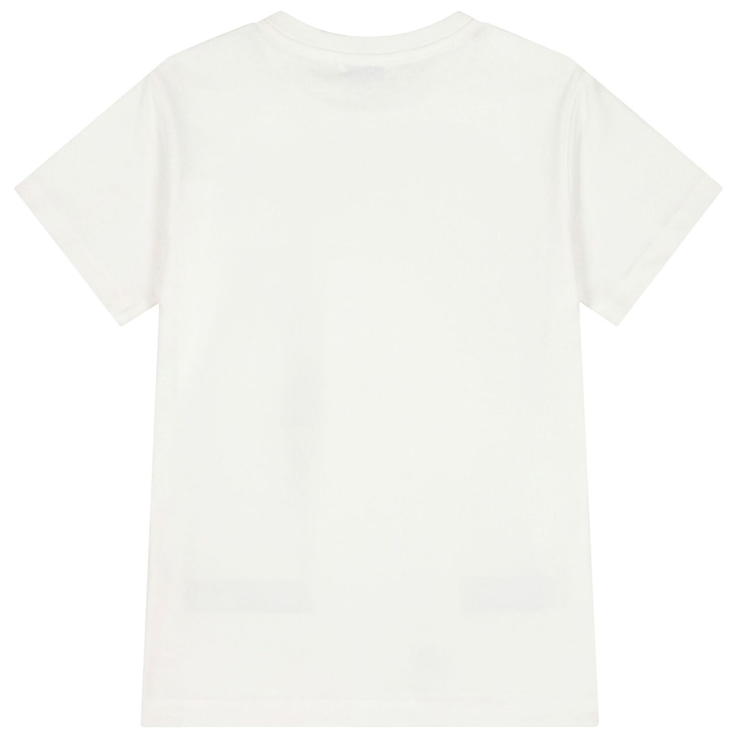 Boys White Robot T-Shirt, 3, hi-res