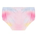 طقم بنات فستان بالشعار متعدد الألوان, 1, hi-res