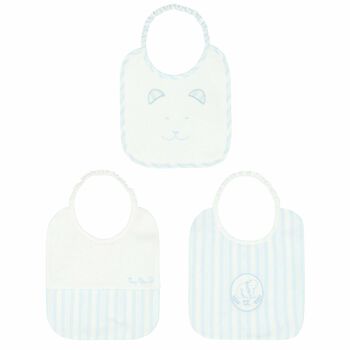 Baby White & Blue Gift Set