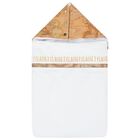 Beige & White Geo Map Baby Nest, 1, hi-res