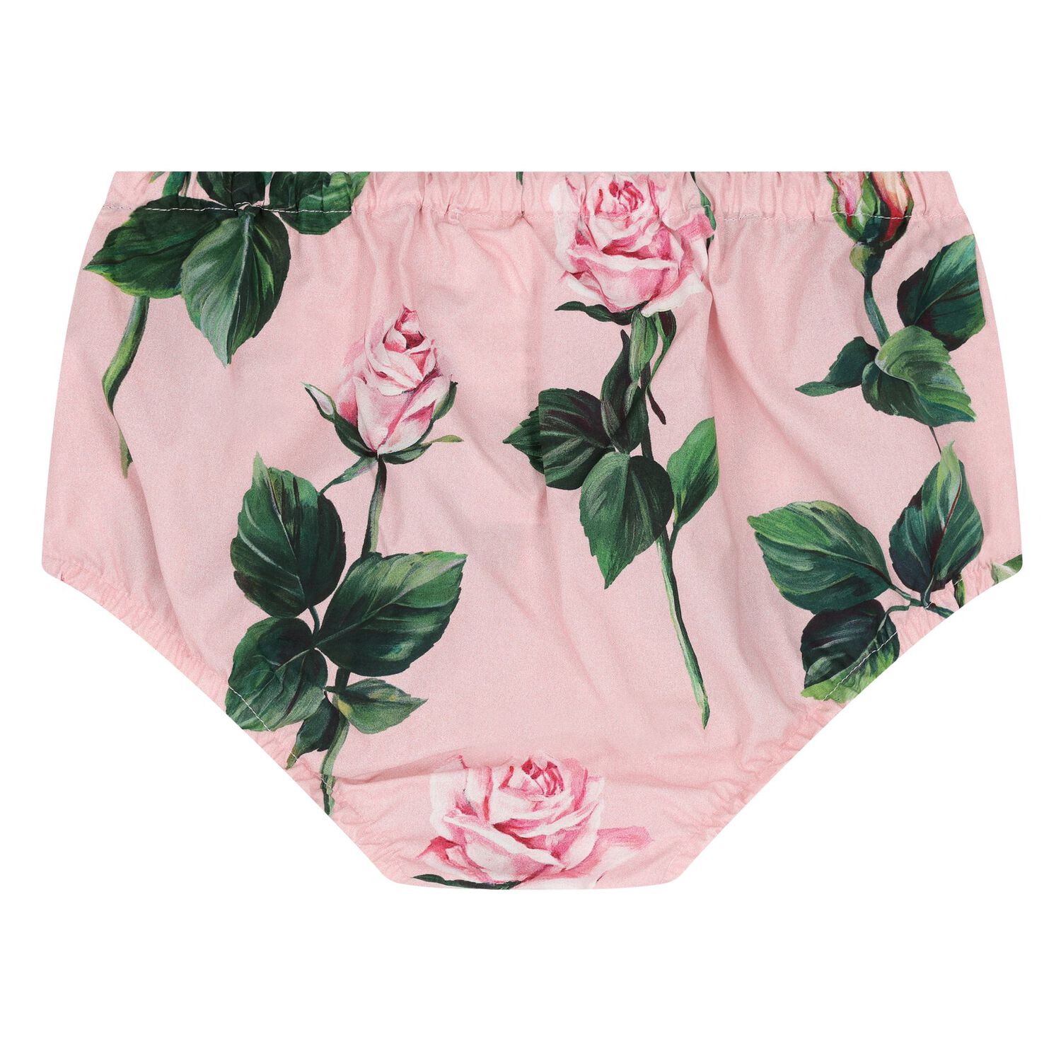 طقم فستان بنات بطبعه الزهور باللون الابيض والوردى, 1, hi-res