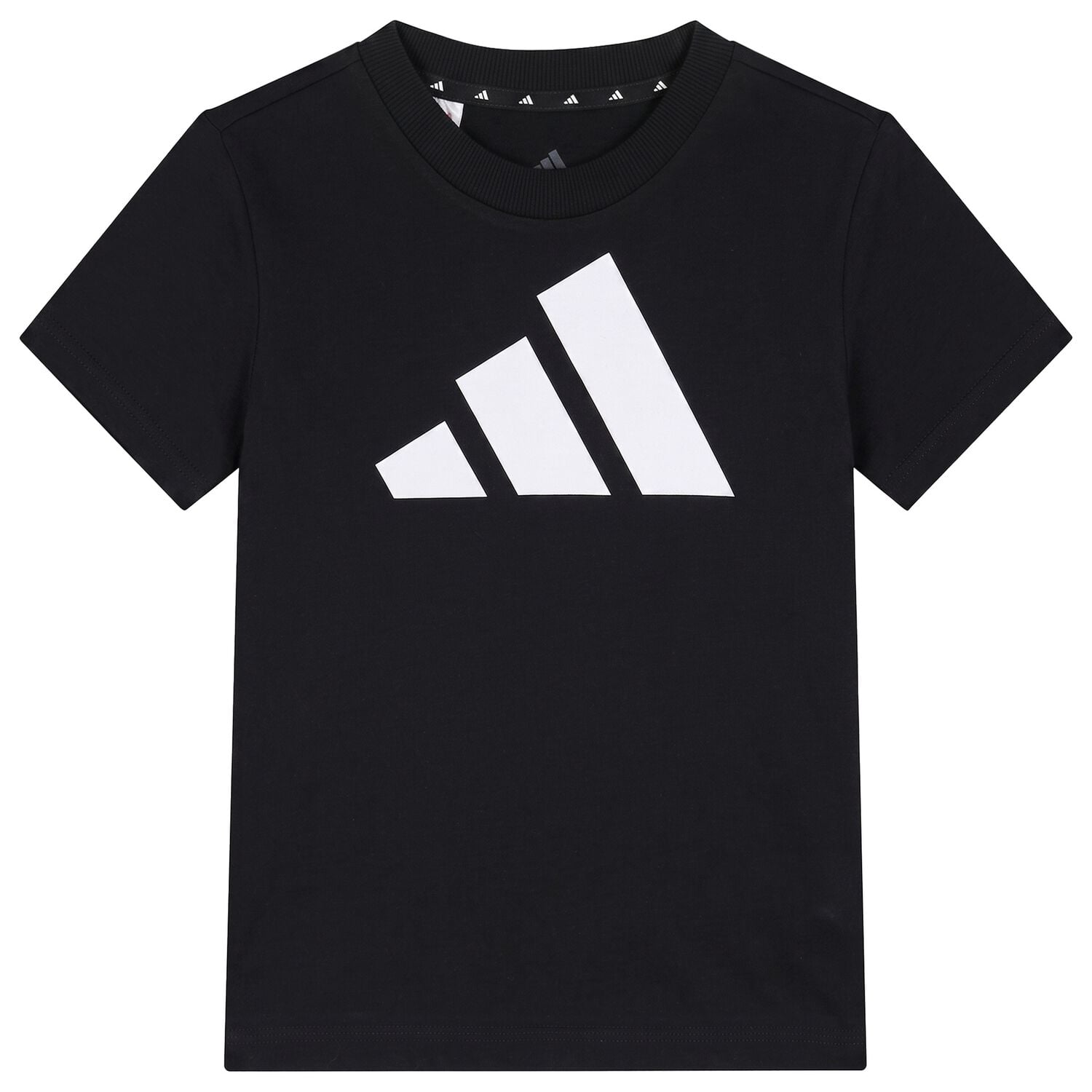 Boys Black Logo T-Shirt , 1, hi-res