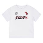 Younger Boys White & Grey Jordan Logo Shorts Set, 1, hi-res
