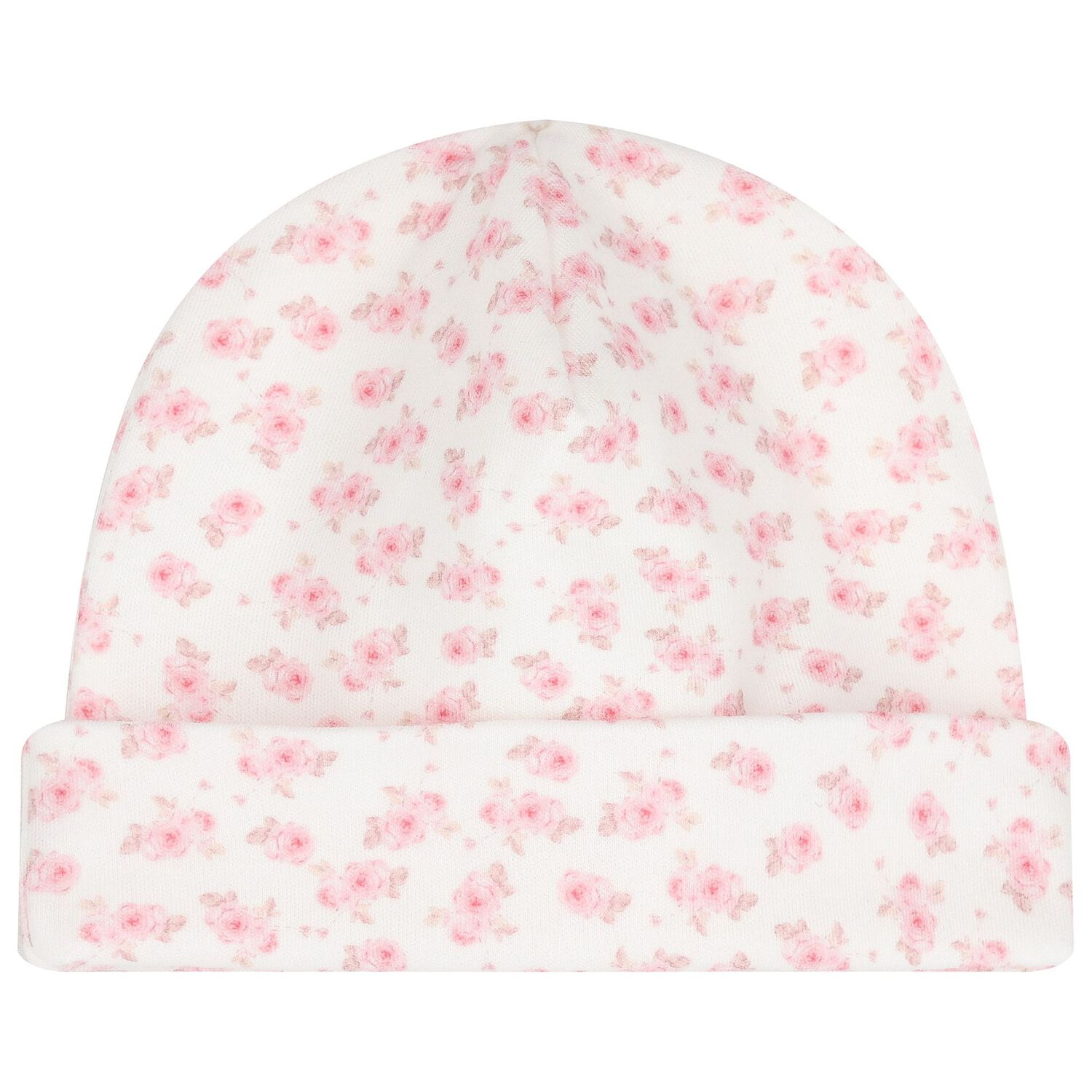 Baby Girls Ivory & Pink Floral Bow Babygrow Gift Set, 1, hi-res