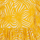 Girls Yellow & White Sun Dress, 1, hi-res