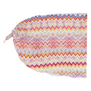 Girls Multi-Coloured Zigzag Beach Skirt
