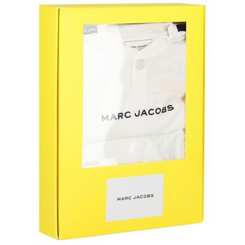 Younger Boys White Logo Tracksuit