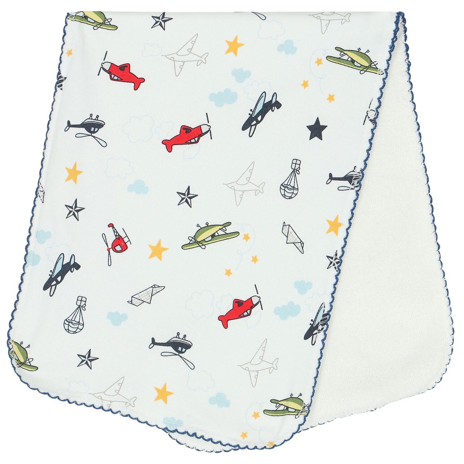 Baby Boys White Airplane Babygrow Gift Set, 1, hi-res