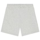 Boys Grey Logo Shorts, 1, hi-res