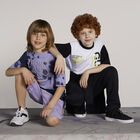 Boys White Logo T-Shirt, 1, hi-res