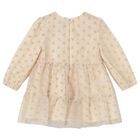 Younger Girls Ivory Tulle Dress, 1, hi-res