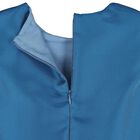 Girls Blue 3D Floral Satin Dress, 1, hi-res