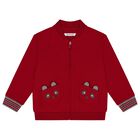 Younger Boys Red, White & Grey 3 Piece Tracksuit, 1, hi-res