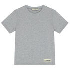 Grey Logo Reflective T-Shirt, 4, hi-res