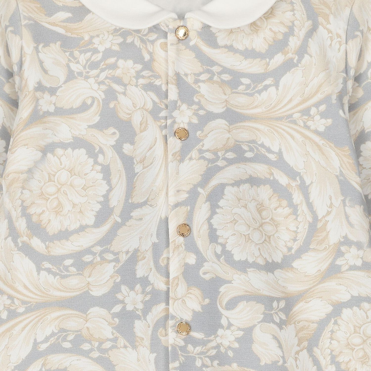 Baby Girls Grey Barocco Babygrow Gift Set, 3, hi-res image number null