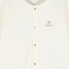 Ivory Medusa Logo Romper, 1, hi-res