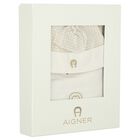 طقم أولاد هدايا أفرول باللون العاجي, 1, hi-res